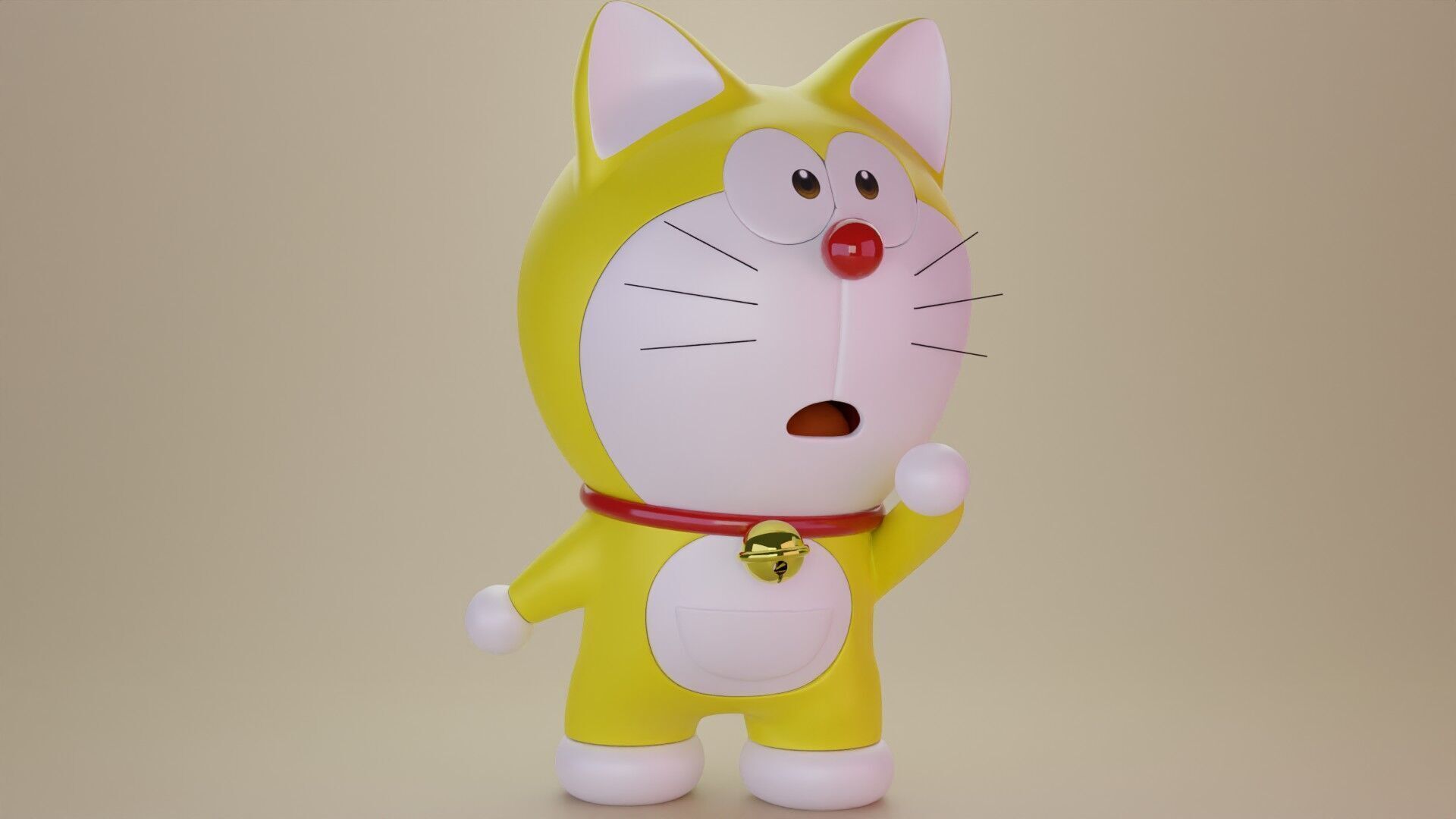 Doraemon 3D model_9