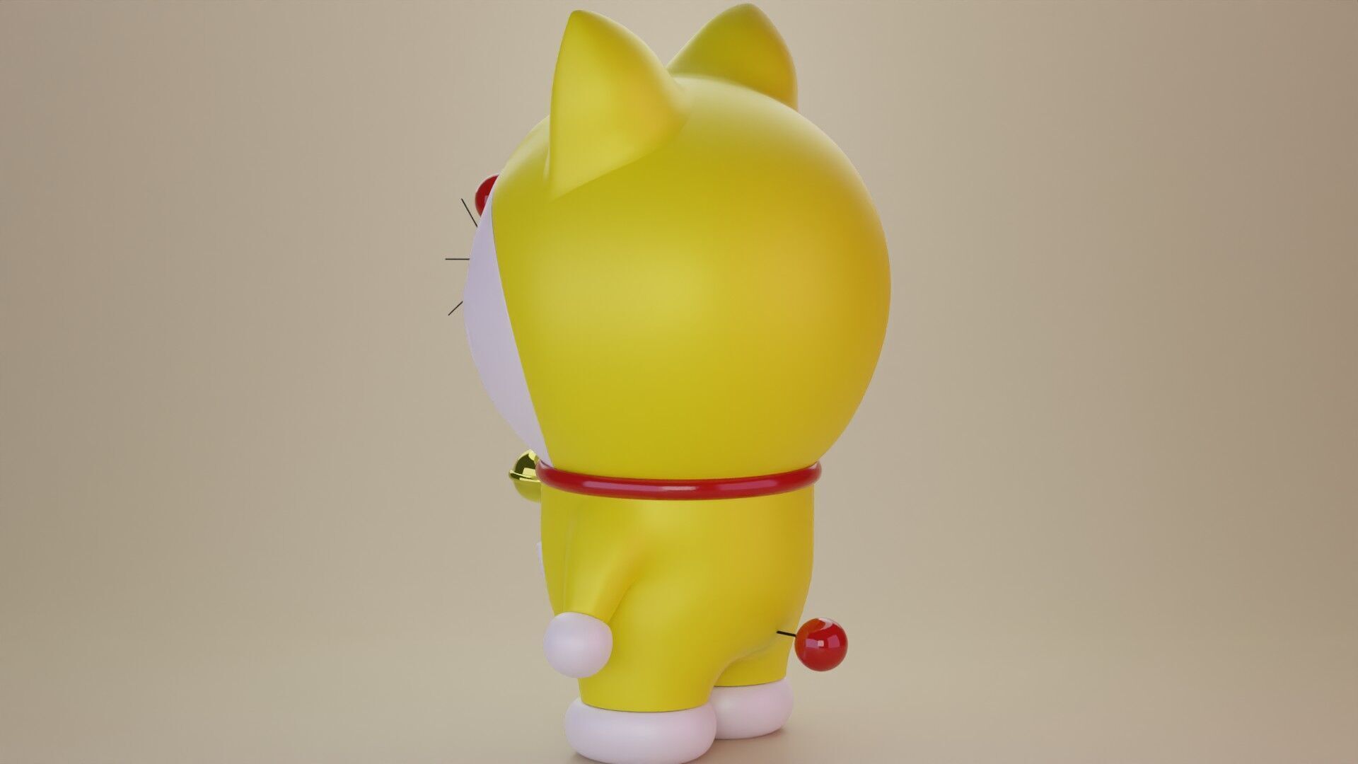 Doraemon 3D model_2