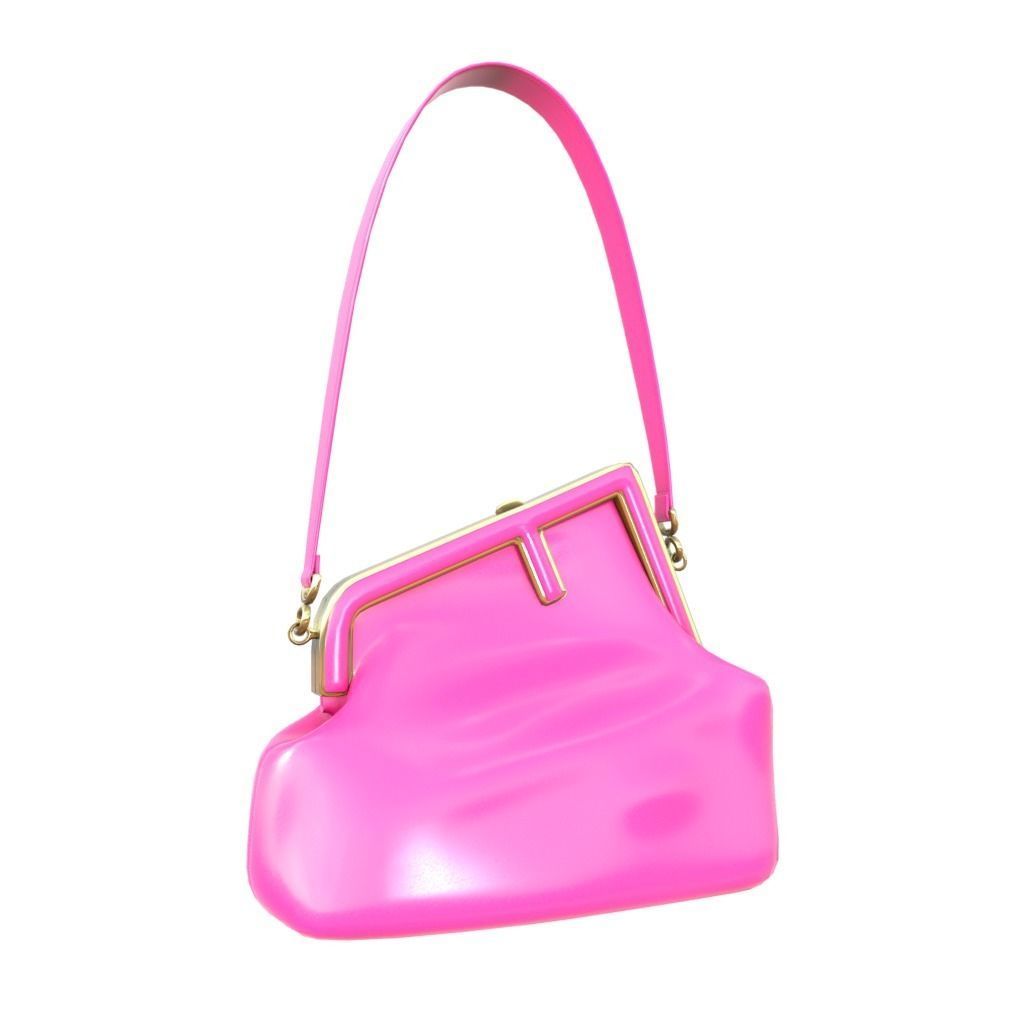 Fendi First Small - 3d Model Low-poly 3D model_13
