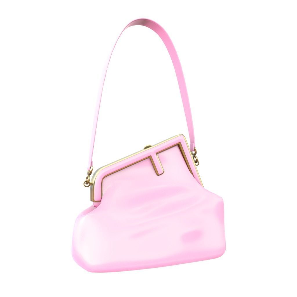 Fendi First Small - 3d Model Low-poly 3D model_6