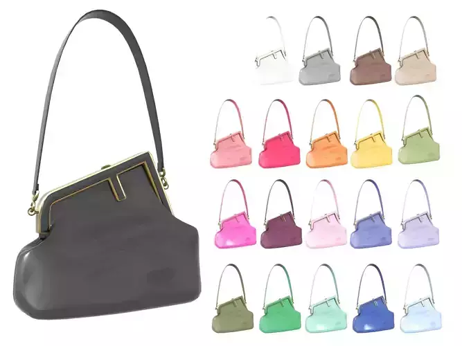 Fendi First Small - 3d Model Low-poly 3D model