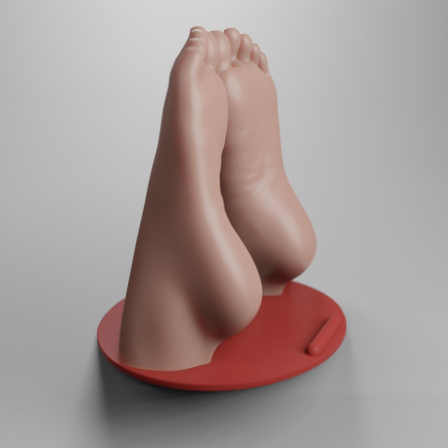Feet Phone Stand 3D print model_8