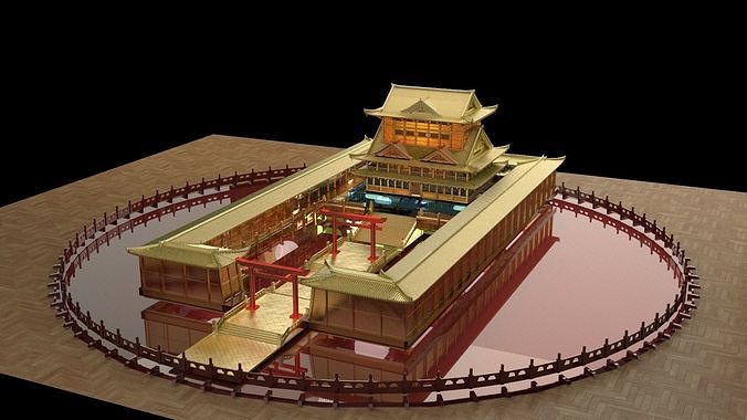 Chinese ancient house  3D model