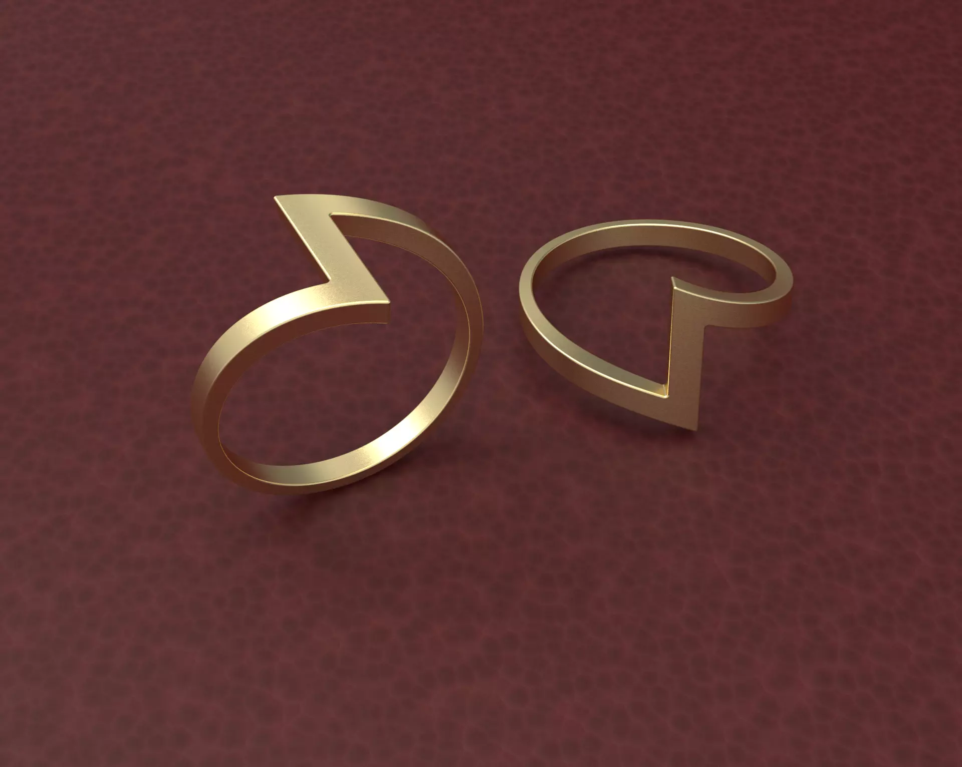 Minimalist Ring DM-20 3D print model_0