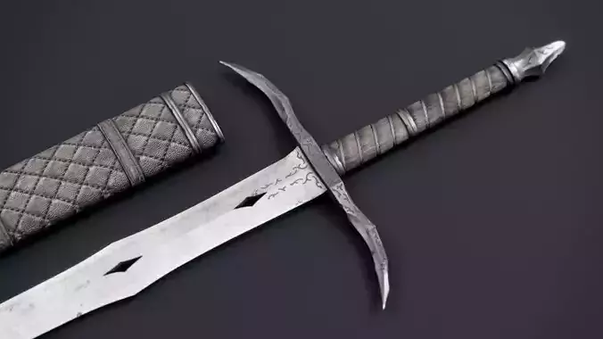 ancient sword 3D model
