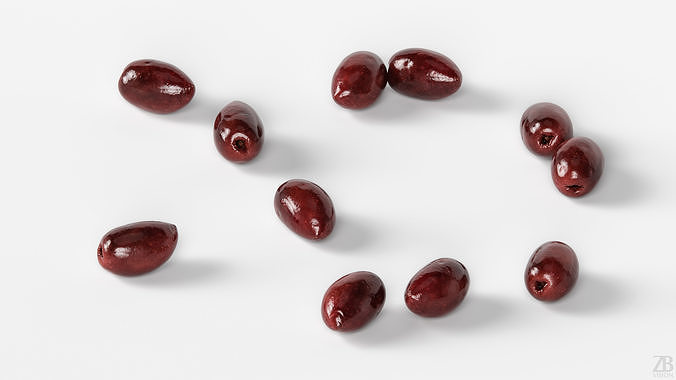 Olive 3D model 3