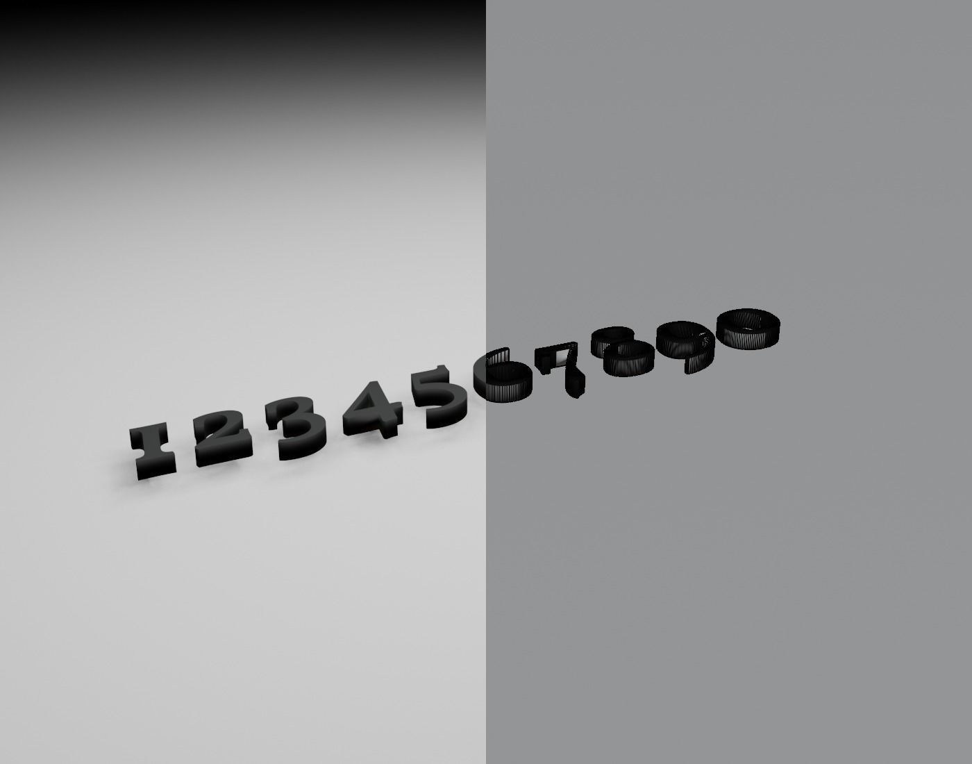 VollkornMediumItalic 3D print model_10