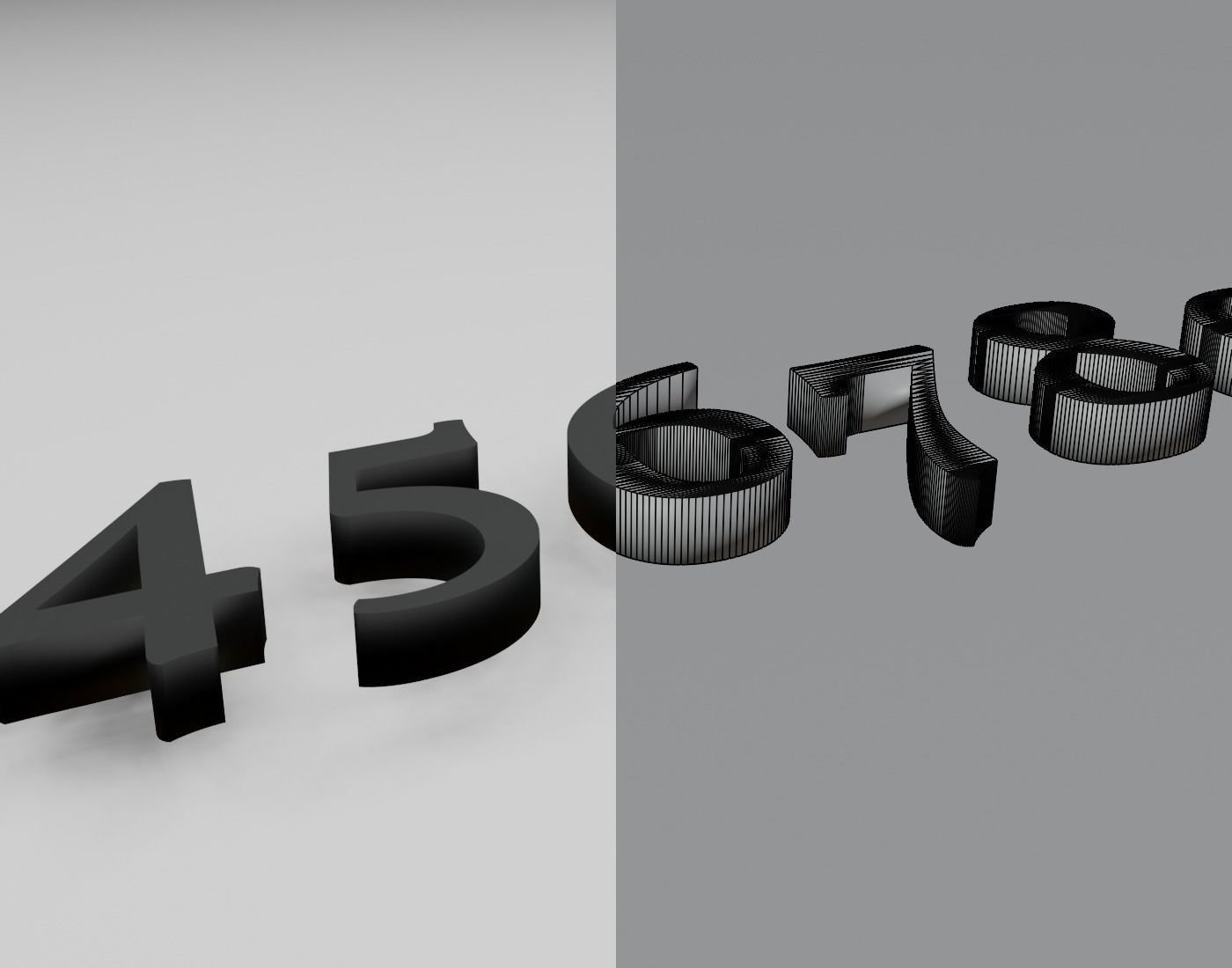 VollkornMediumItalic 3D print model_6