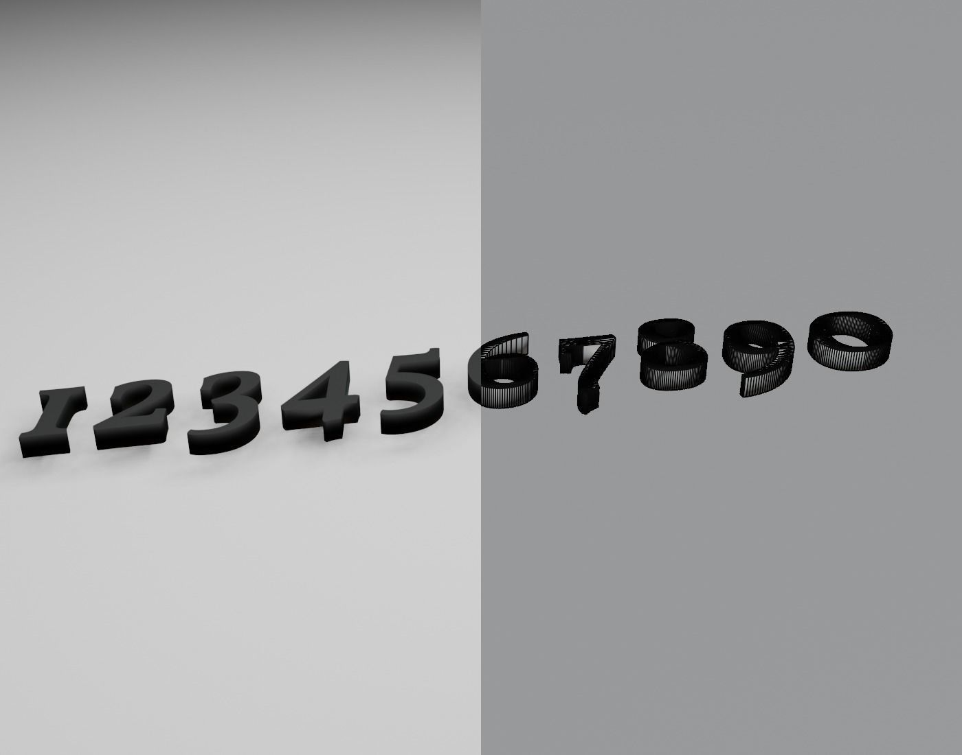 VollkornMediumItalic 3D print model_7