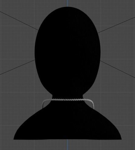 Discover and acquire an impressive Cuban Chain Low-poly 3D model_2