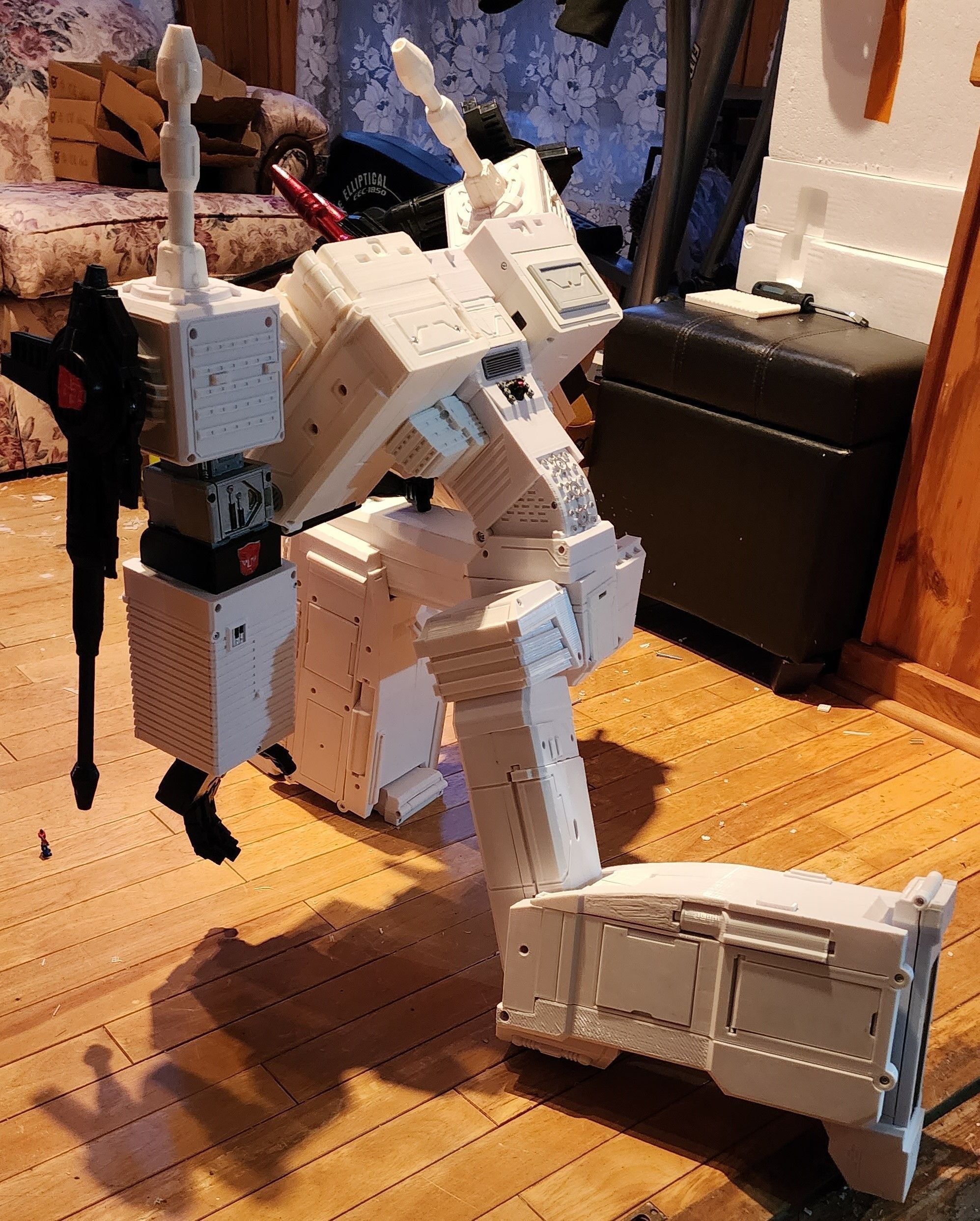 Big City Robot 3D print model_32