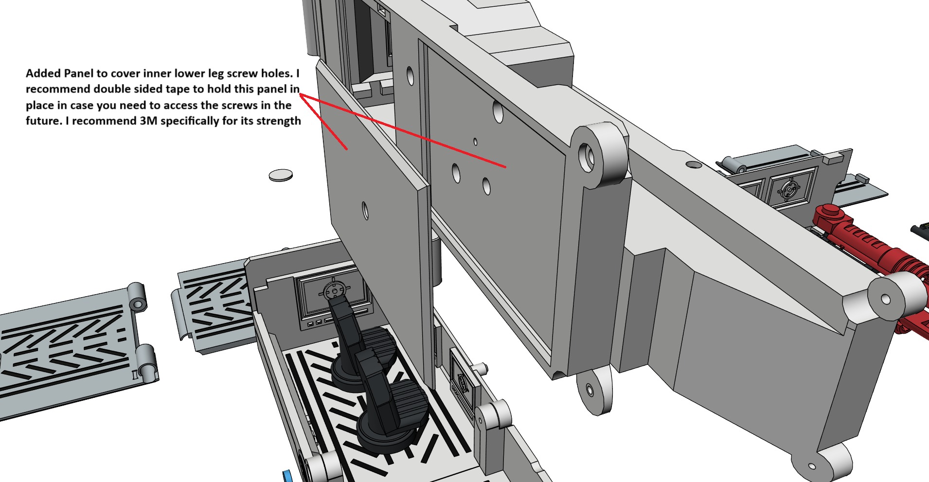 Big City Robot 3D print model_50