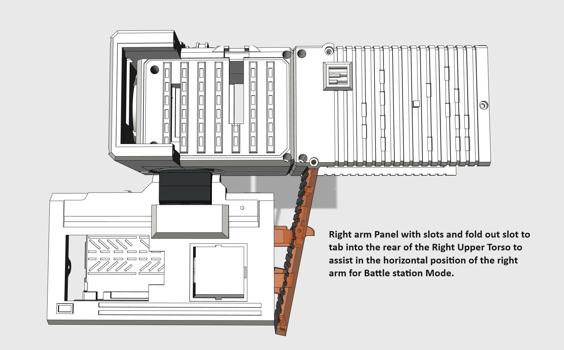 Big City Robot 3D print model_16