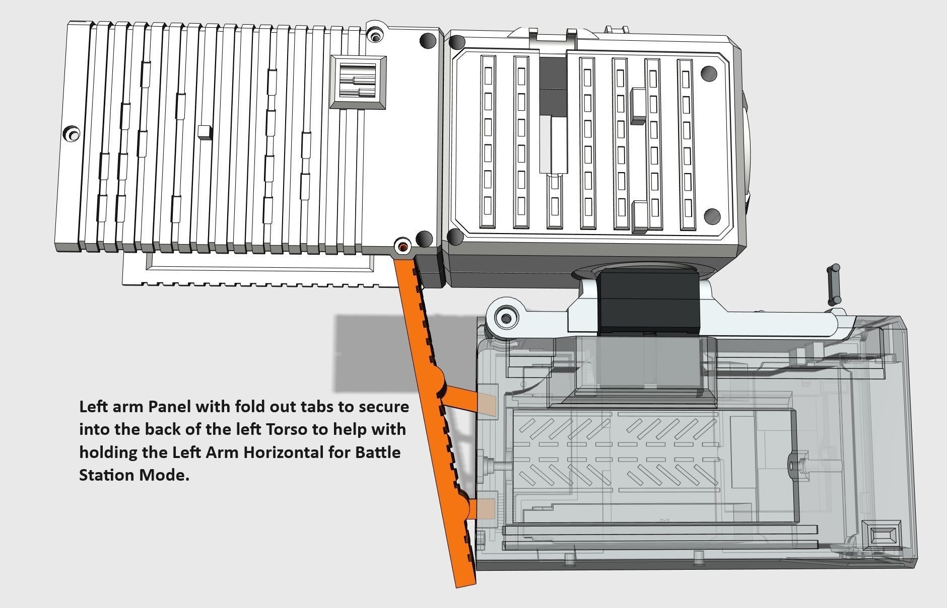 Big City Robot 3D print model_15