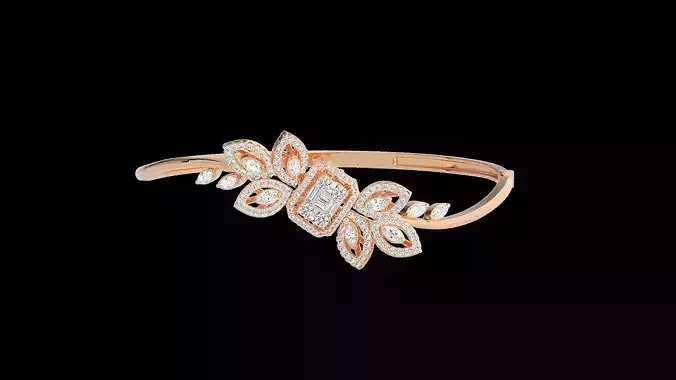 Diamond Bracelet Renders 3dm stl gem map