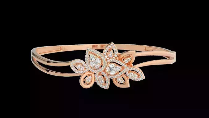 Diamond Bracelet Renders 3dm stl gem map