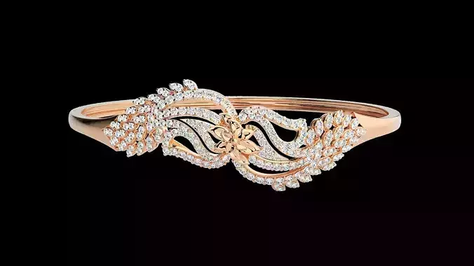 Diamond Bracelet Renders 3dm stl gem map