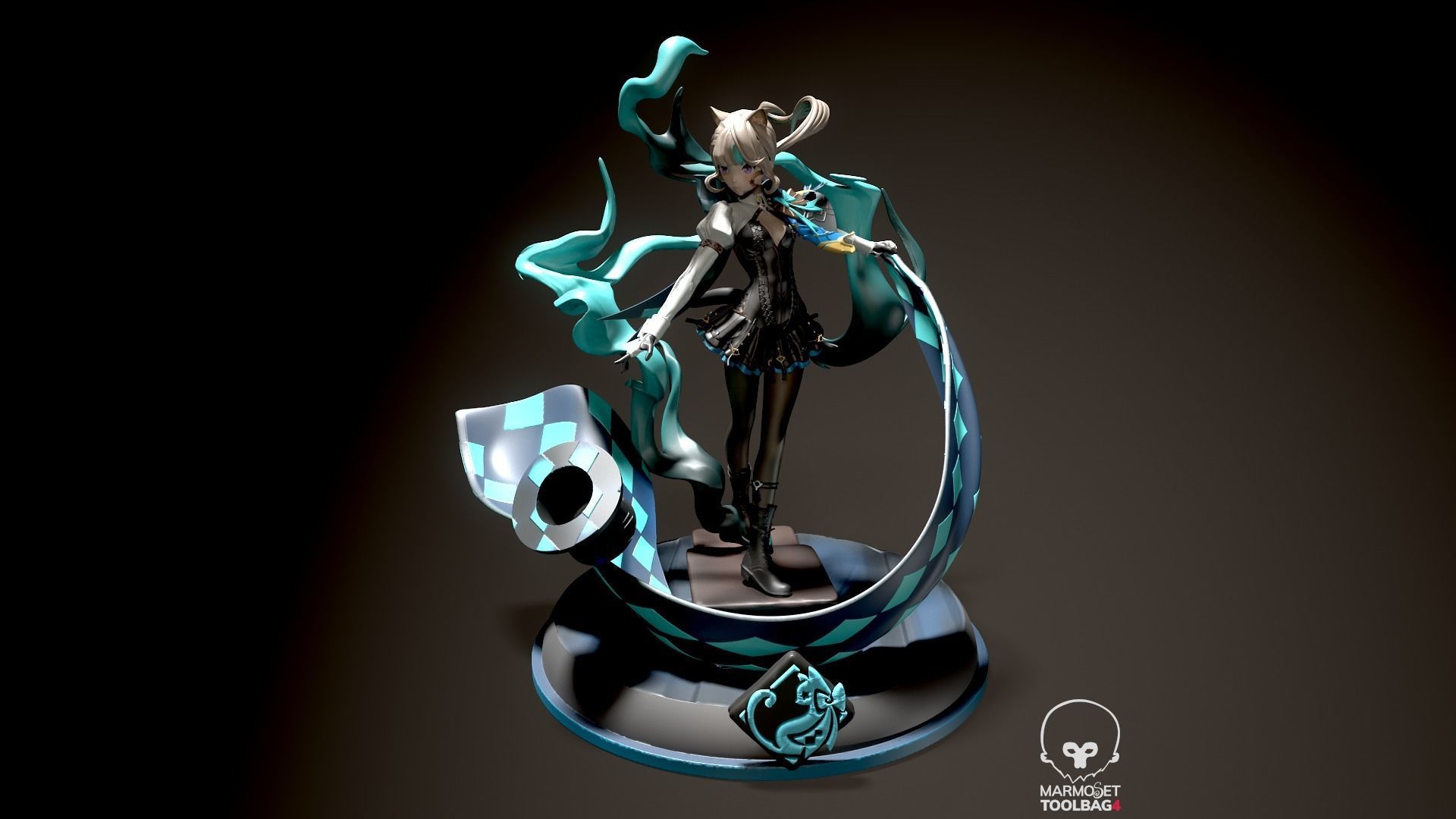 Lynette Genshin Impact 3D model 3D printable | CGTrader