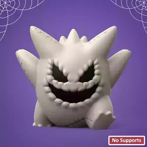 Halloween Oggie Boogie Gengar 3D print model