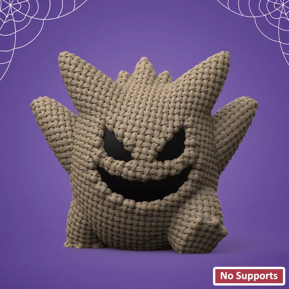 Halloween Oggie Boogie Gengar 3D print model 3D print model_0