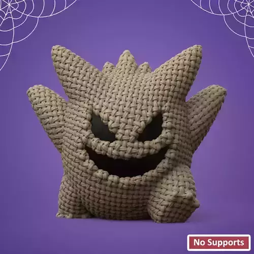 Halloween Oggie Boogie Gengar 3D print model 3D print model