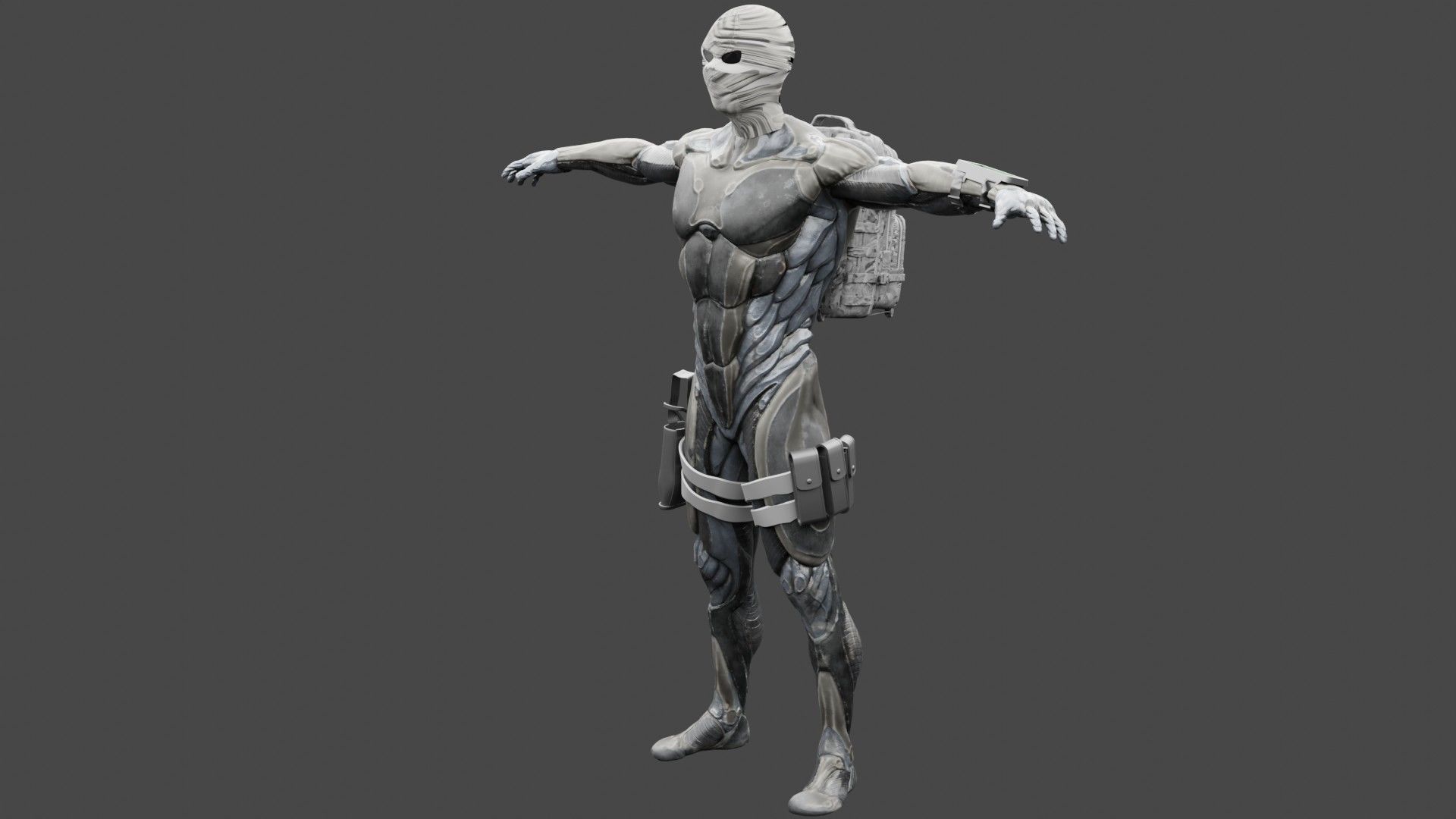 soldier 3D model_4