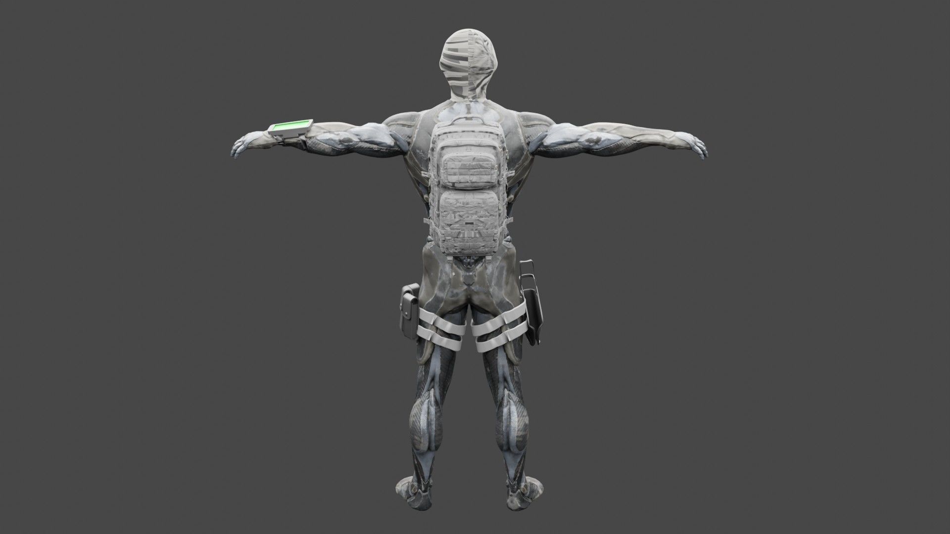 soldier 3D model_2