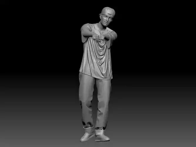 gansta man hand pose