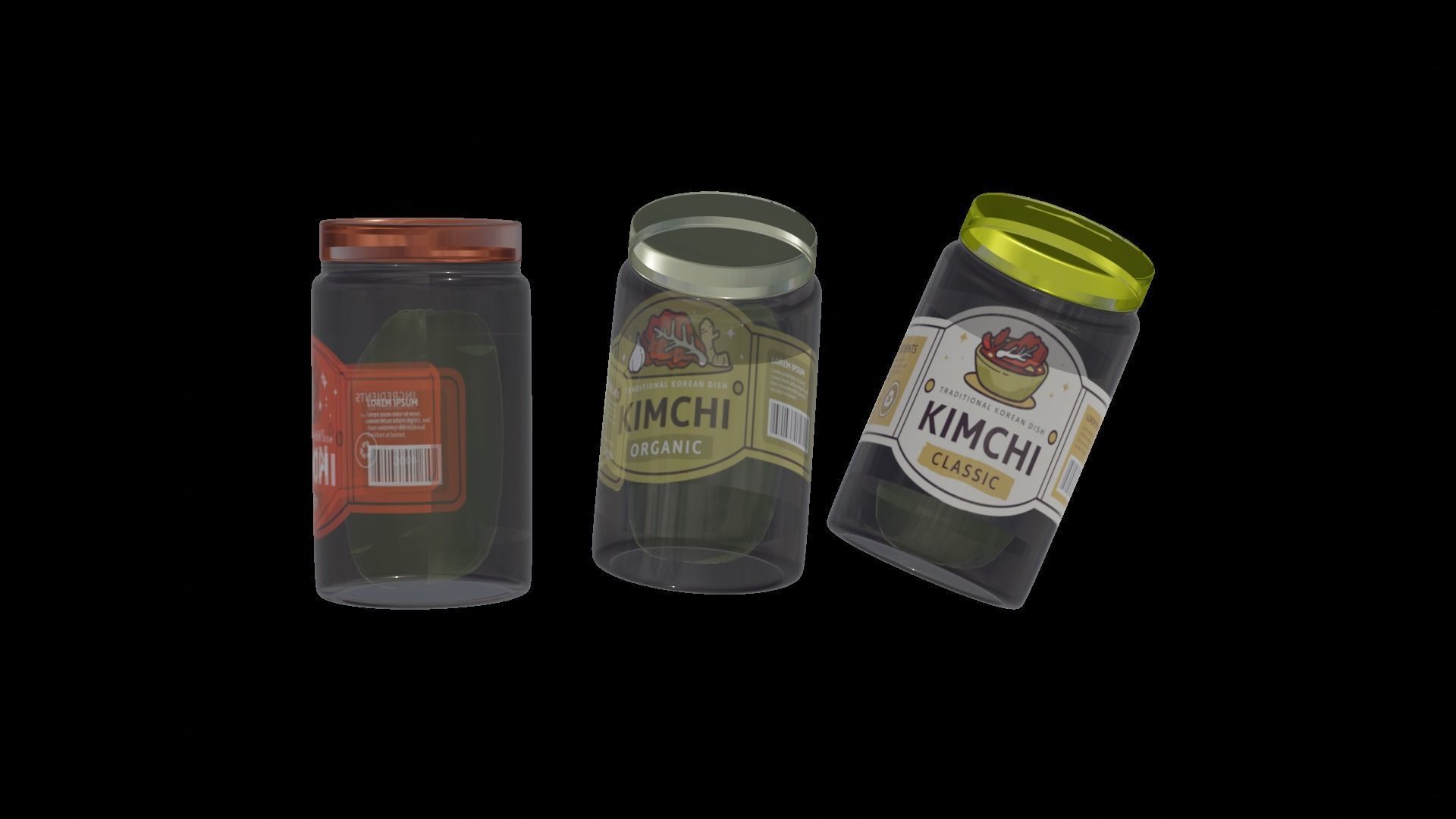 High-Quality Pickle Jar 3D Model 3D model_2