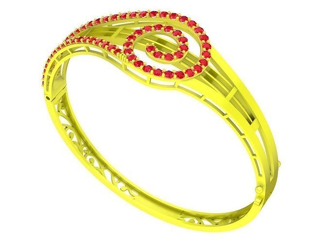 6343 korean Diamond bangle 3D print model