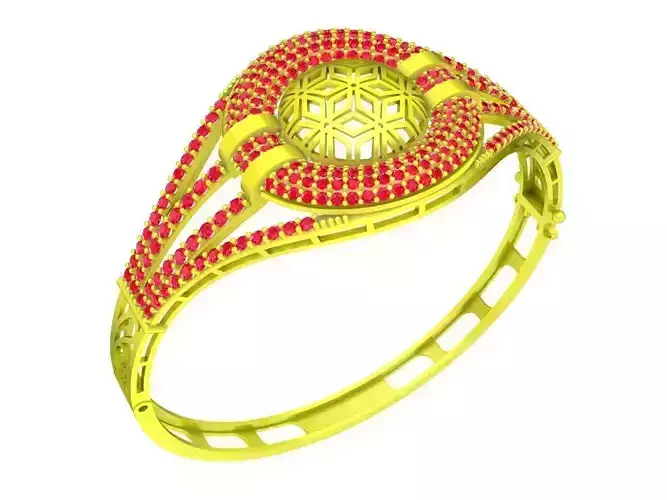 6345 korean luxury diamond bangle