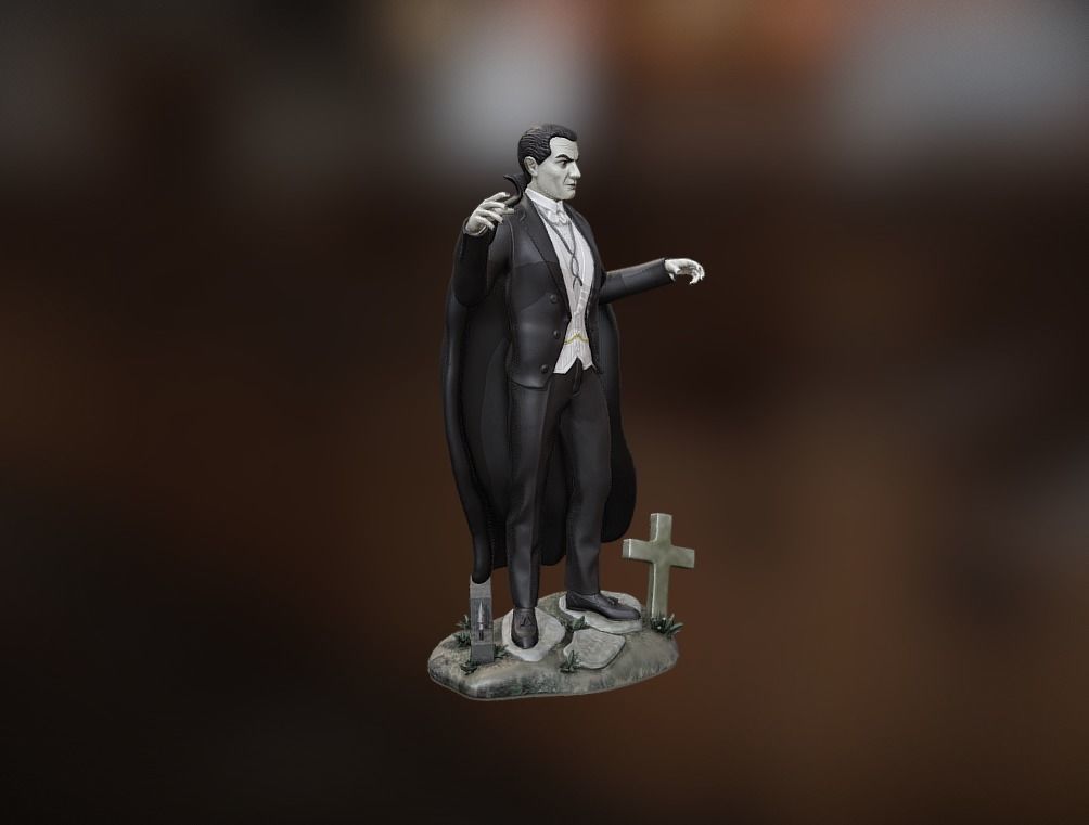 Dracula collection figure by Bela Lugosi V2 3D print model_5