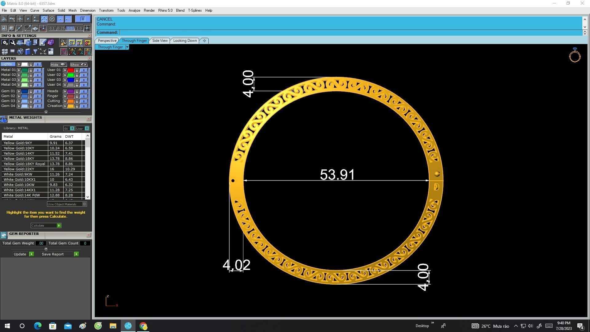 6357 art bangle 3D print model_6