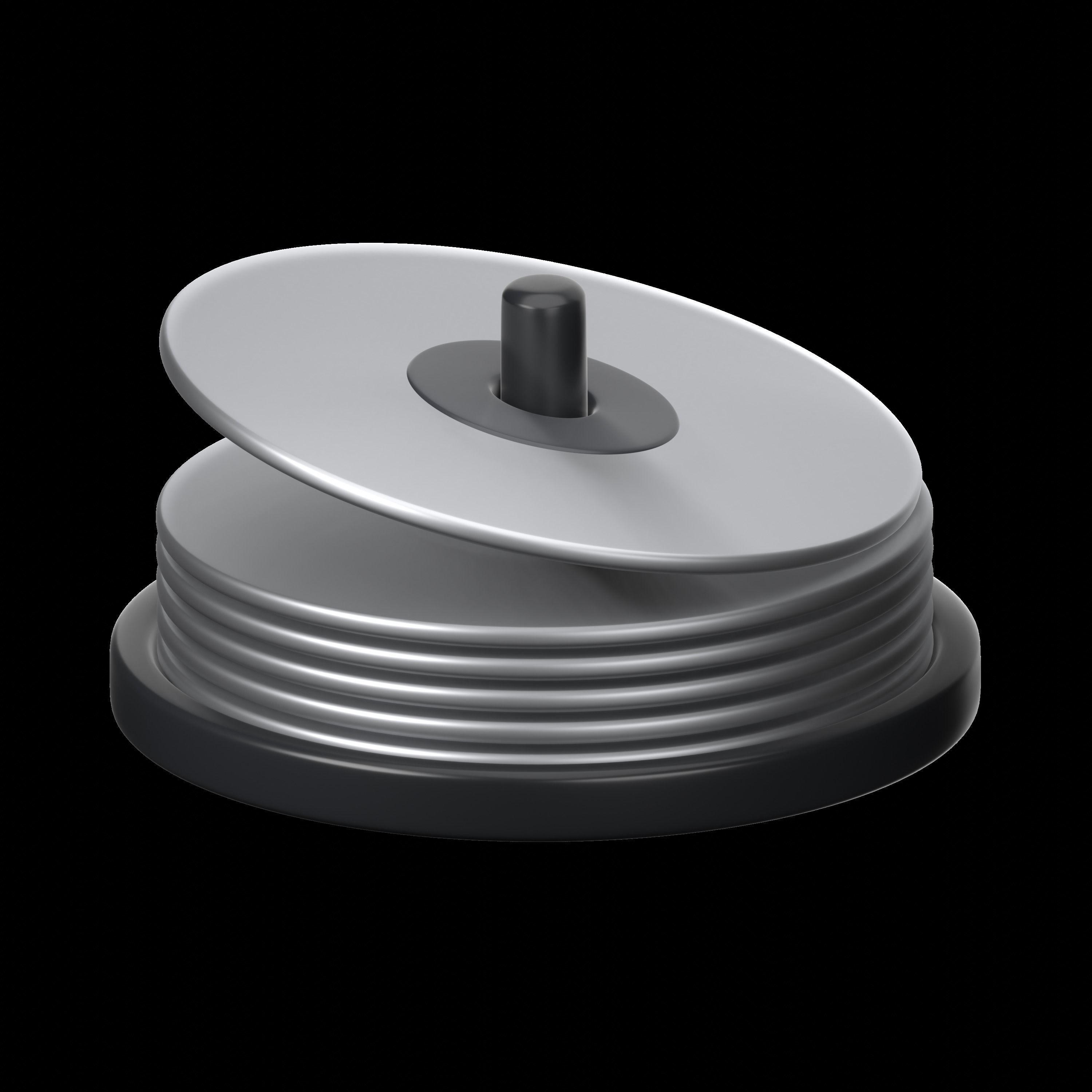 Retro Electronics 3D icon Set UX UI Web 3d rendering  3D model_12