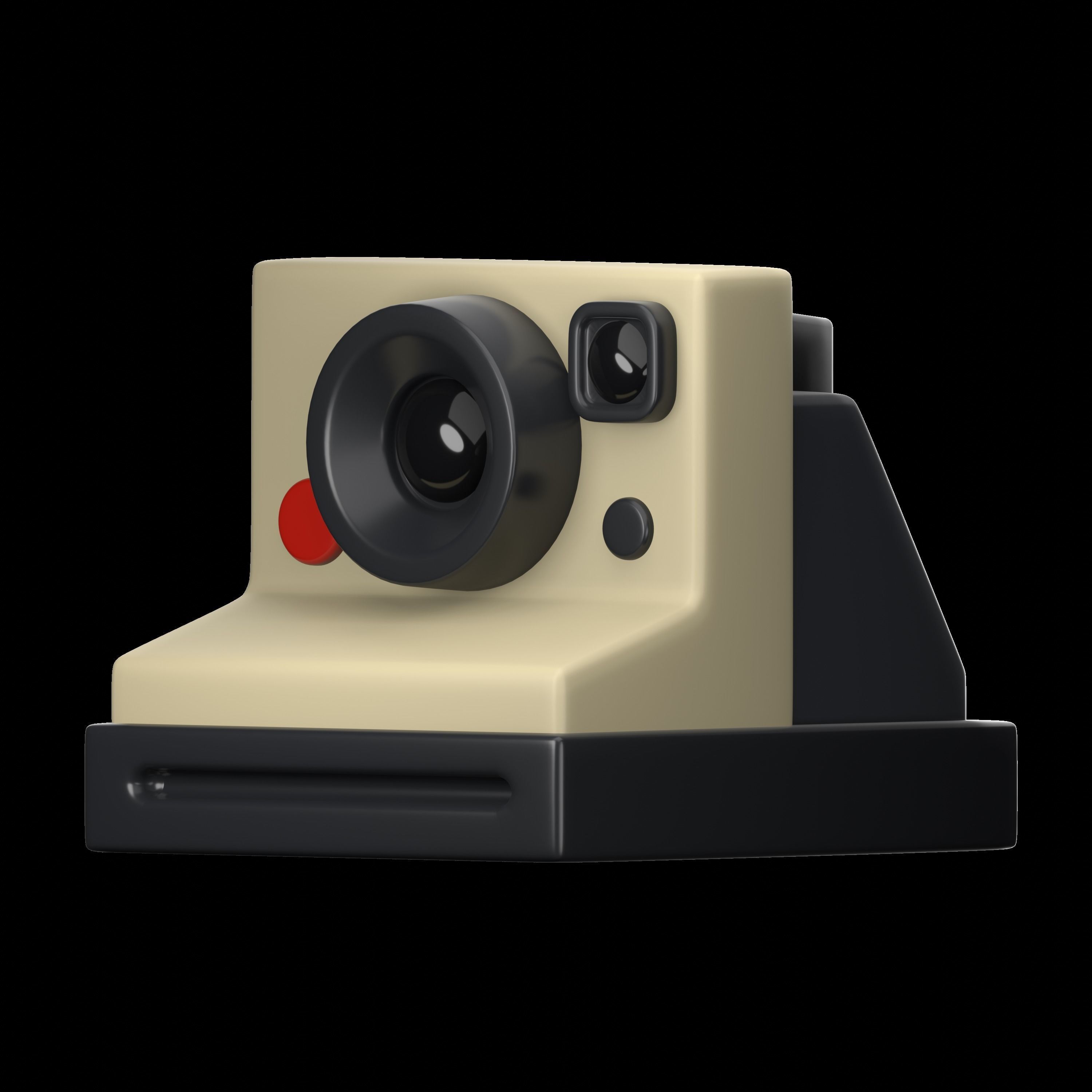 Retro Electronics 3D icon Set UX UI Web 3d rendering  3D model_20