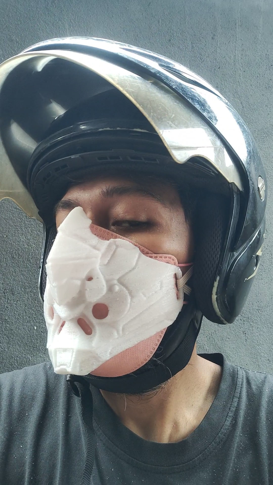 Sci-Fi Mask MO 01 3D print model_4