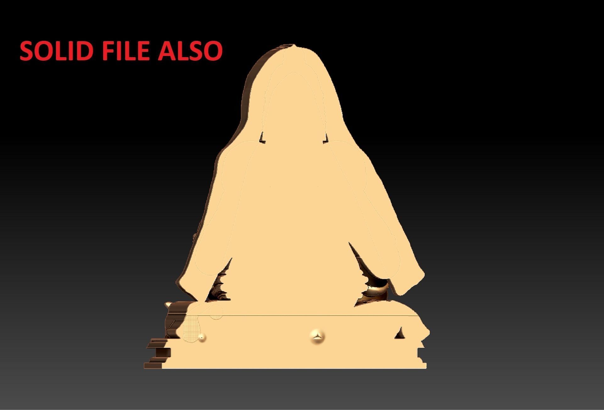 Karpaga Vinayagar PENDENT 3D print model_10