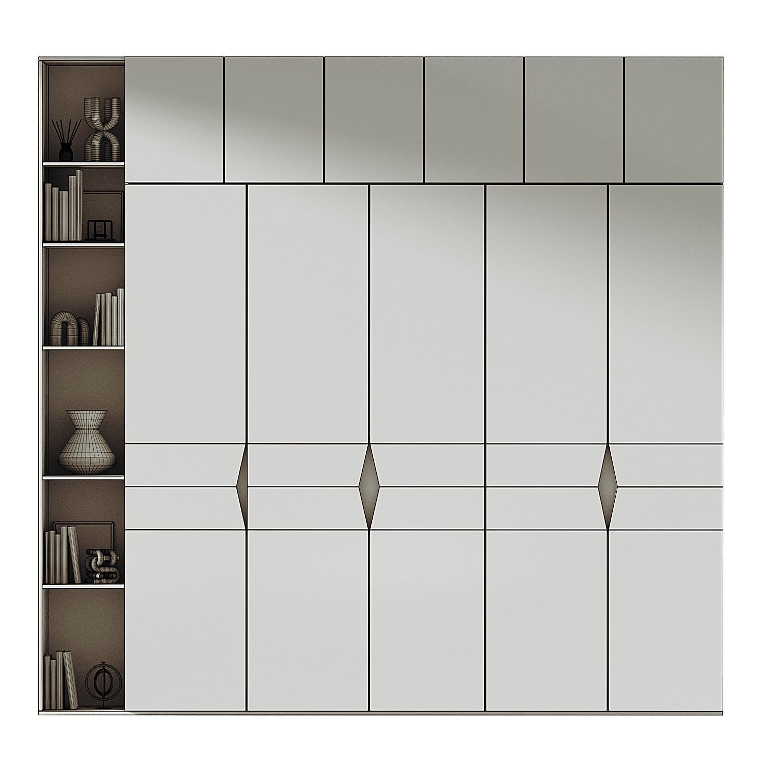 Wardrobe 070 3D model_2