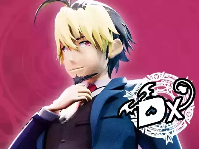 Highschool DxD - Azazel MMD Model DELUXE Low-poly 3D model