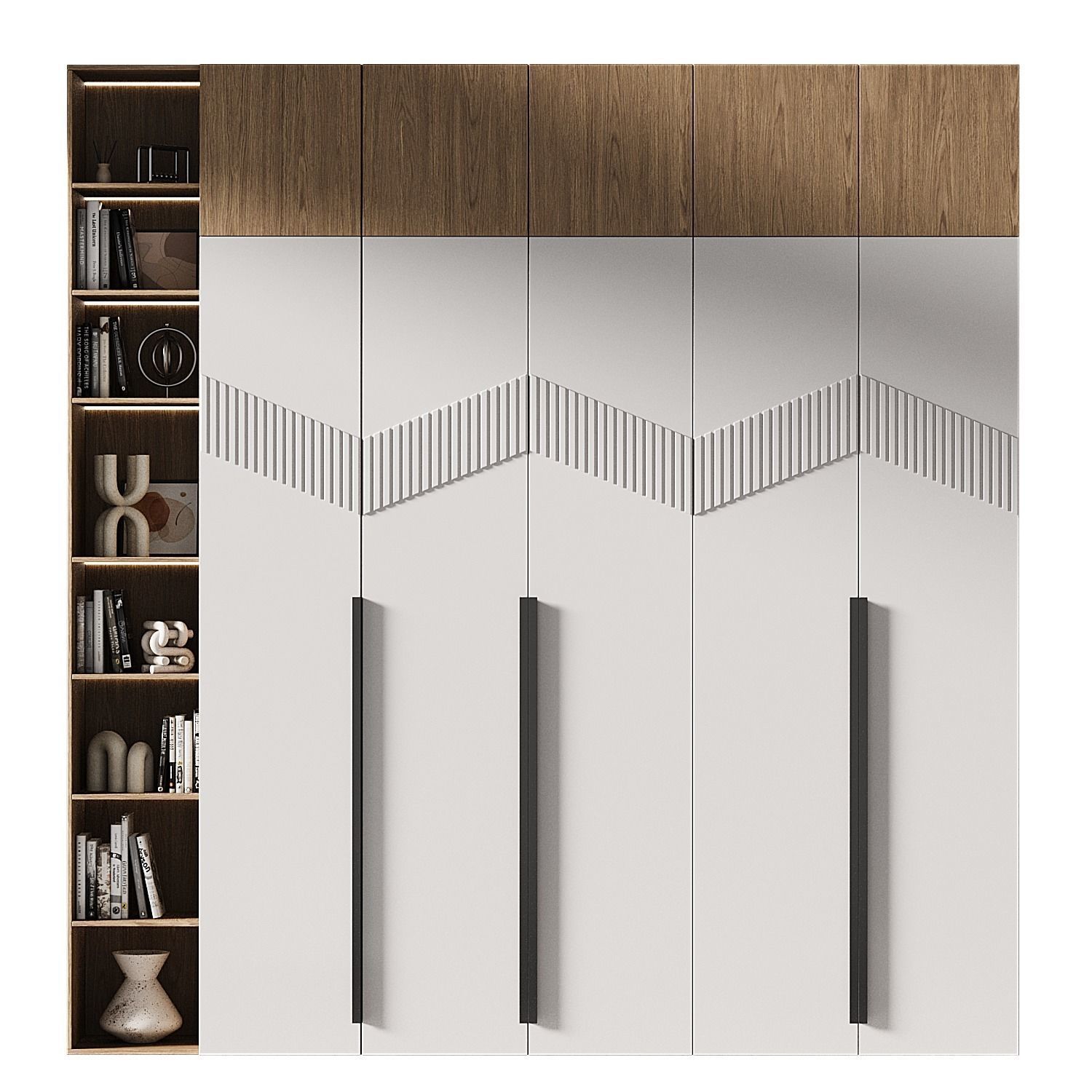 Wardrobe 080 3D model_1