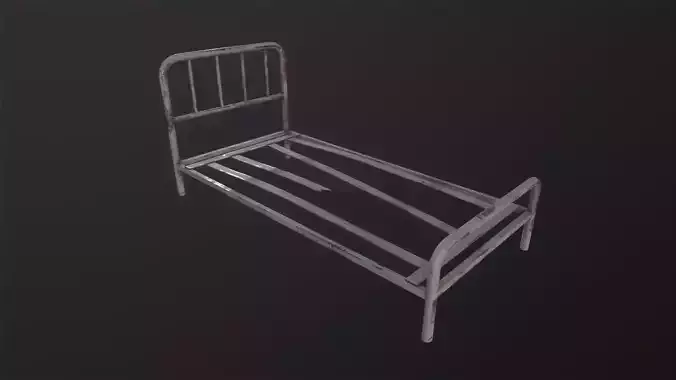 Rusty Bed 3D Model
