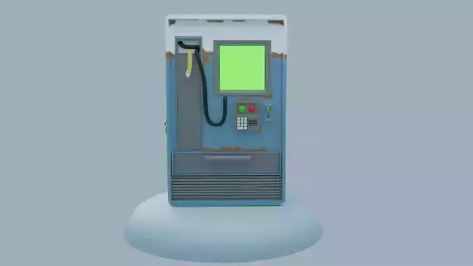 Vending Machine -  Rust  3D print model
