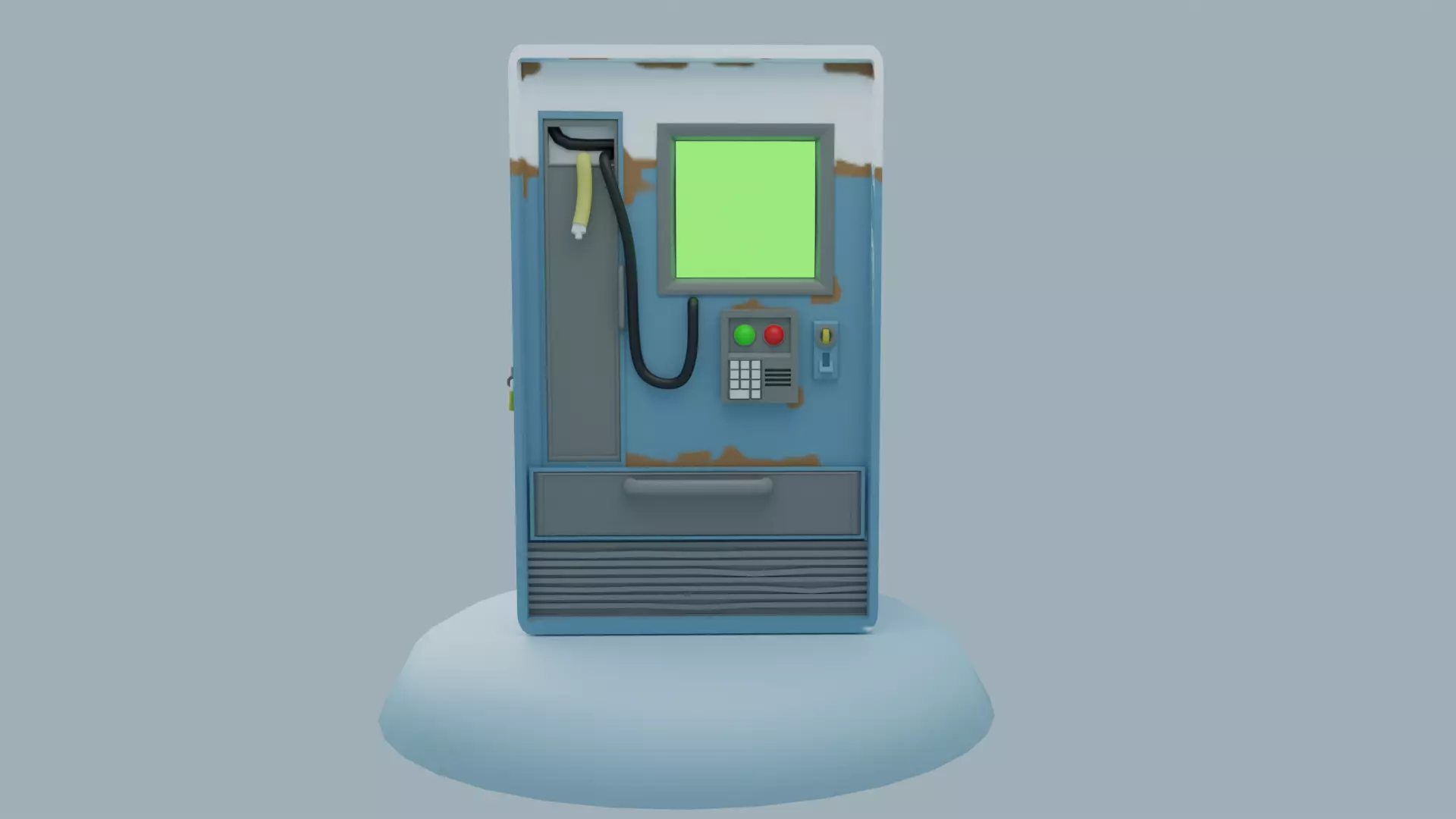 Vending Machine -  Rust  3D print model_0