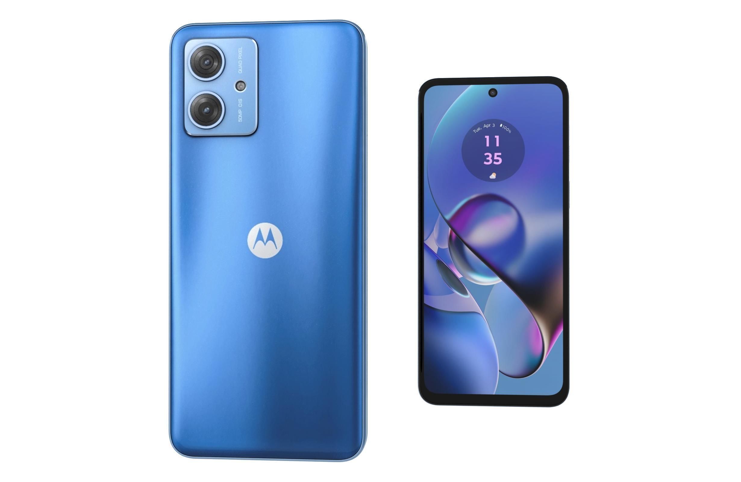 Motorola Moto G54 5G all colors Low-poly 3D model_21