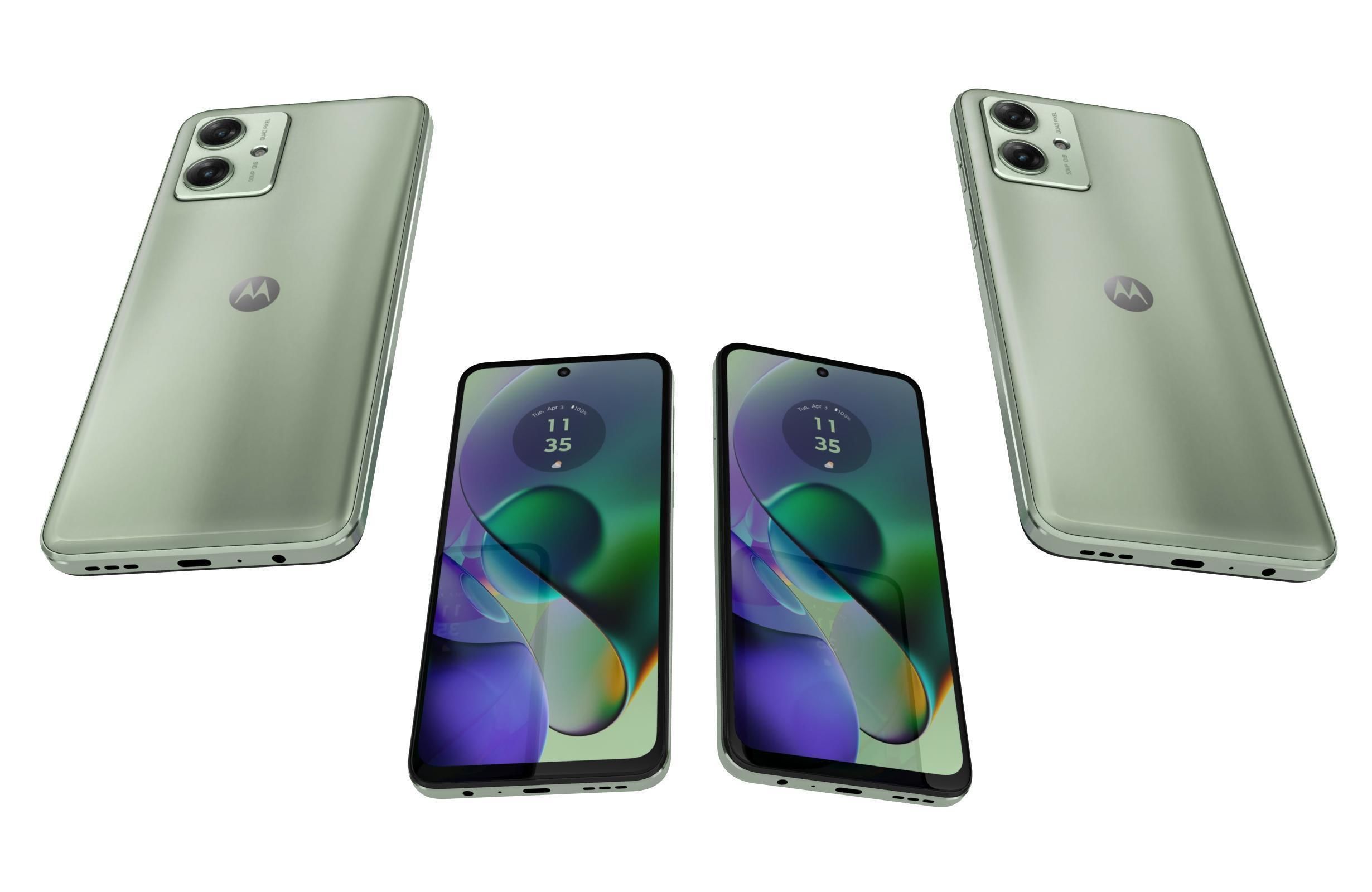 Motorola Moto G54 5G all colors Low-poly 3D model_30