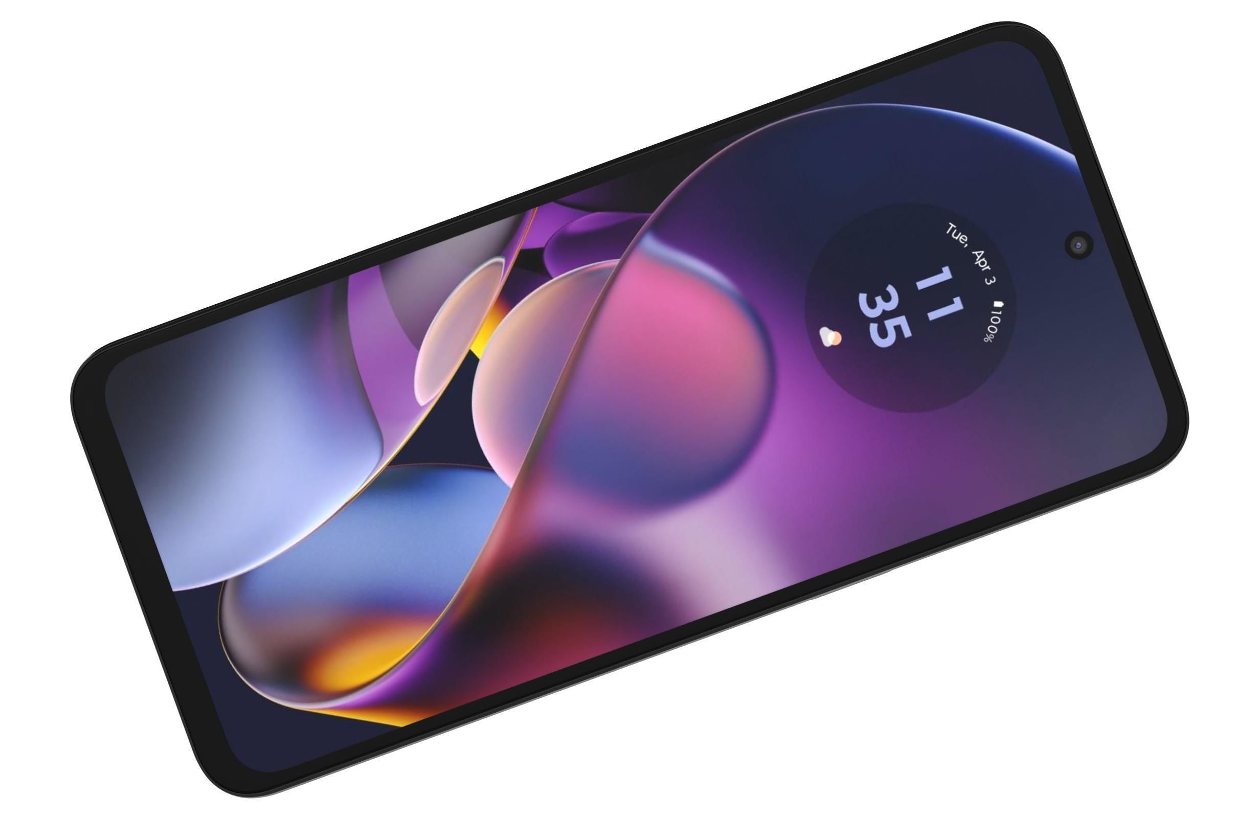 Motorola Moto G54 5G all colors Low-poly 3D model_13