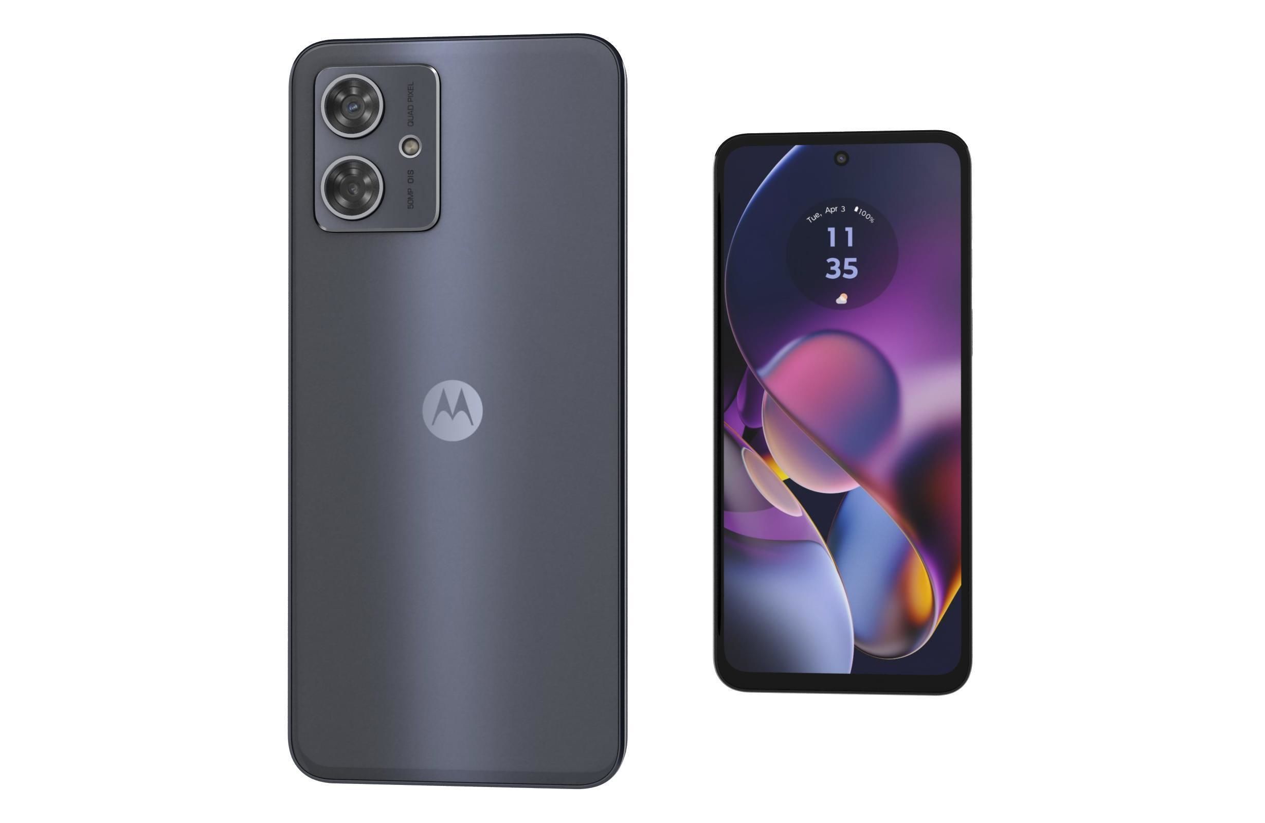 Motorola Moto G54 5G all colors Low-poly 3D model_10