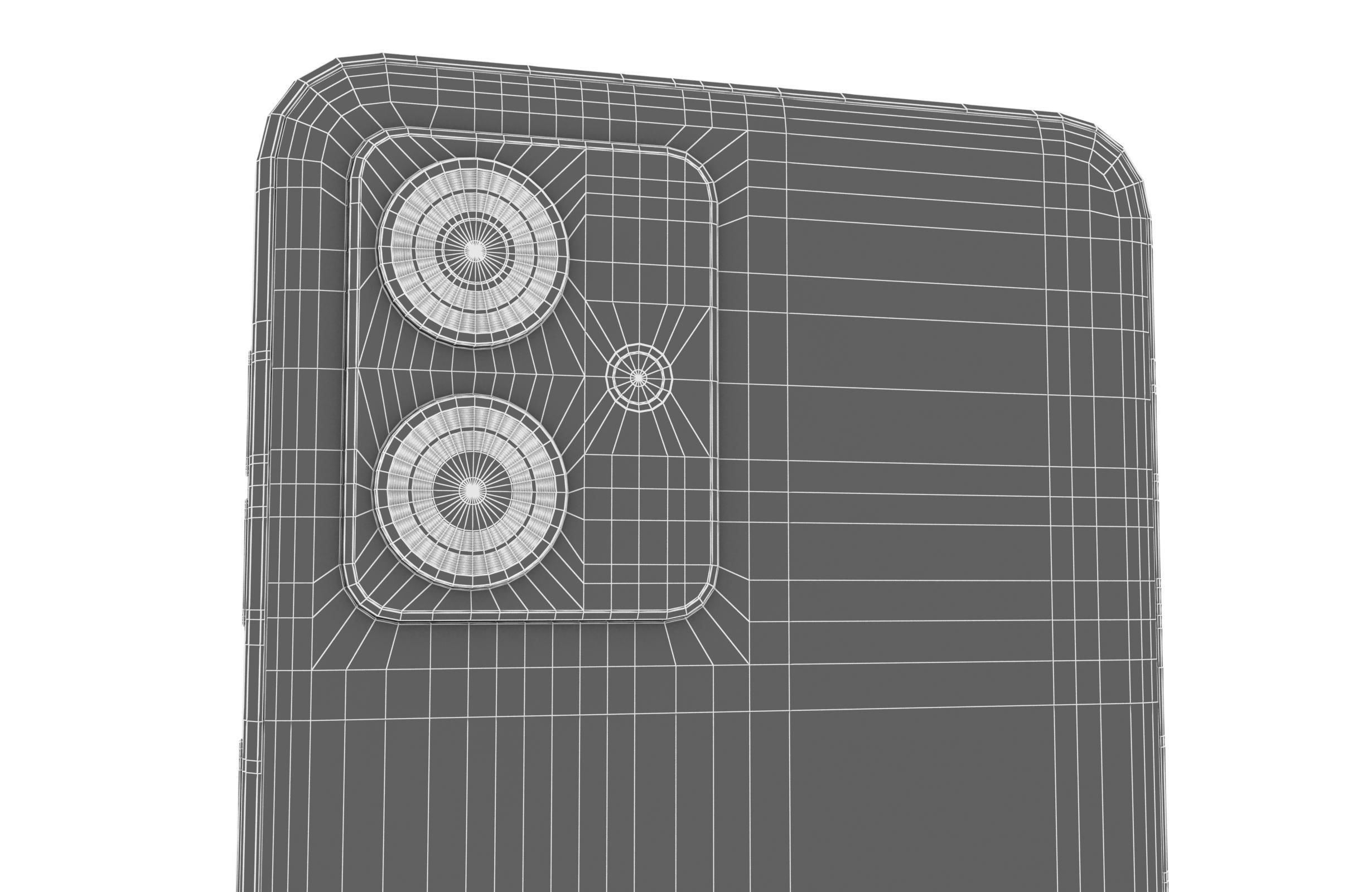 Motorola Moto G54 5G all colors Low-poly 3D model_41