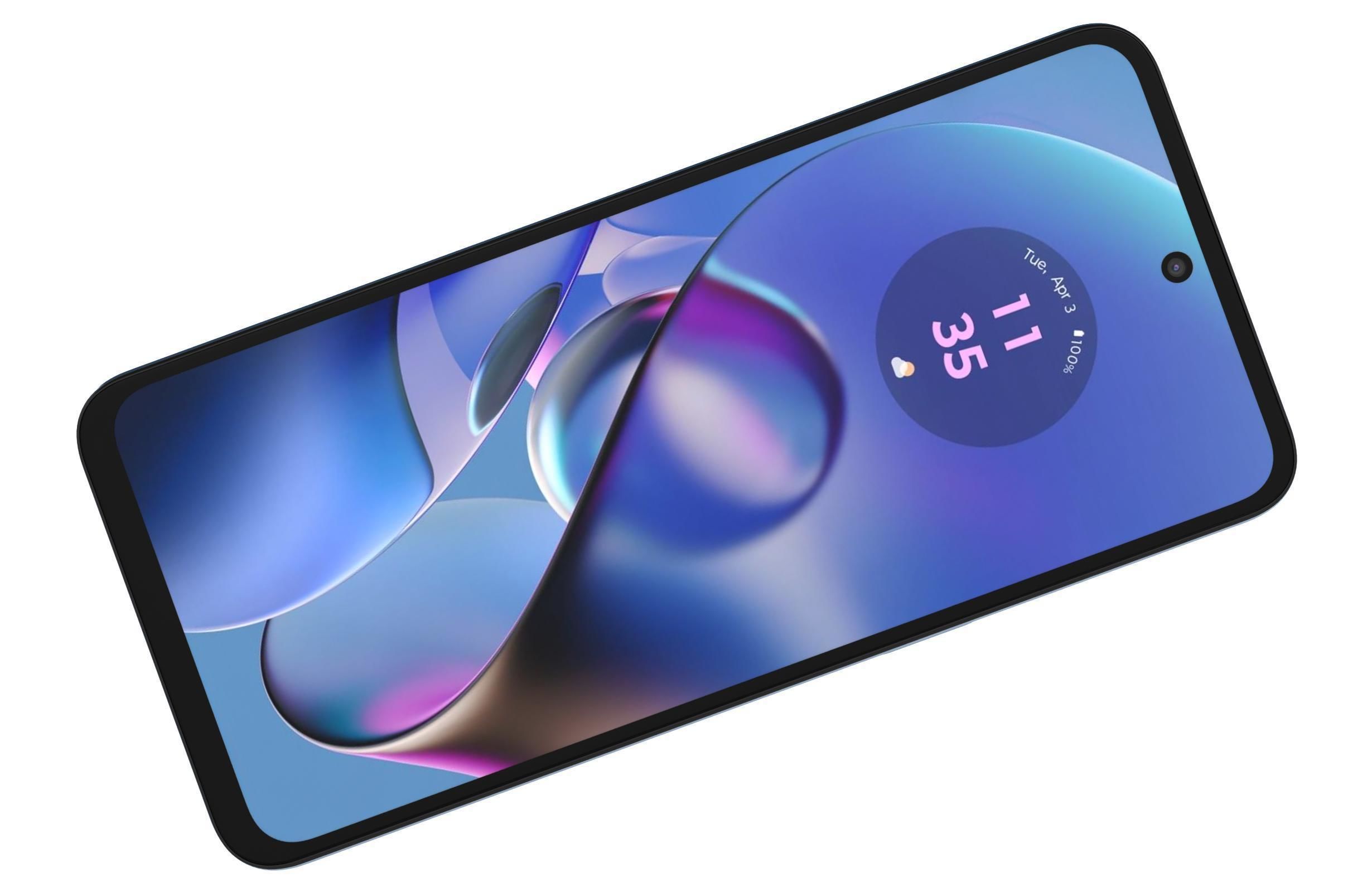 Motorola Moto G54 5G all colors Low-poly 3D model_24