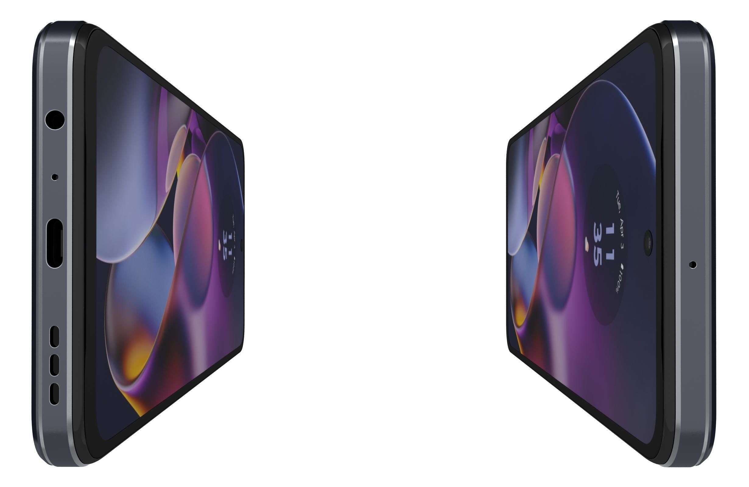 Motorola Moto G54 5G all colors Low-poly 3D model_11